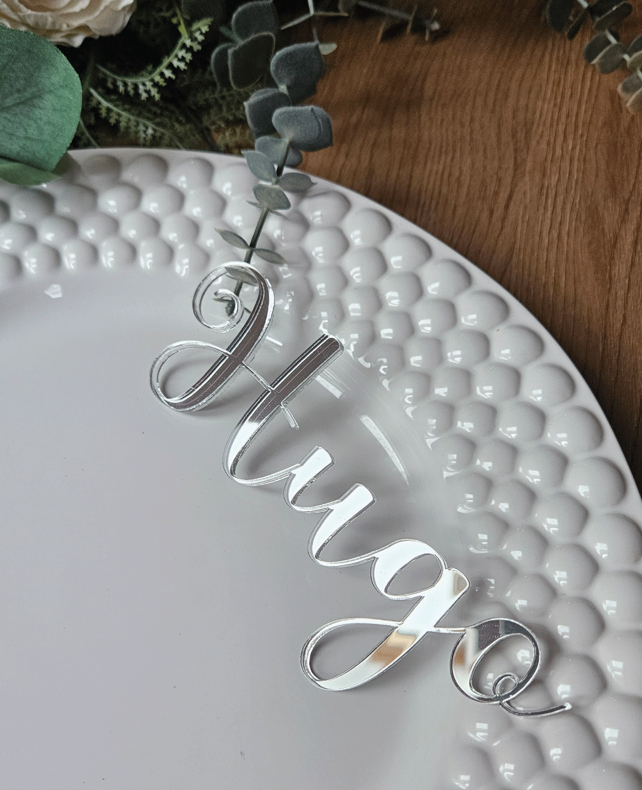 30 x 48.3 cm (Glowforge size) MIRROR SILVER plexiglass acrylic sheet M-201 - Laserfox.eu