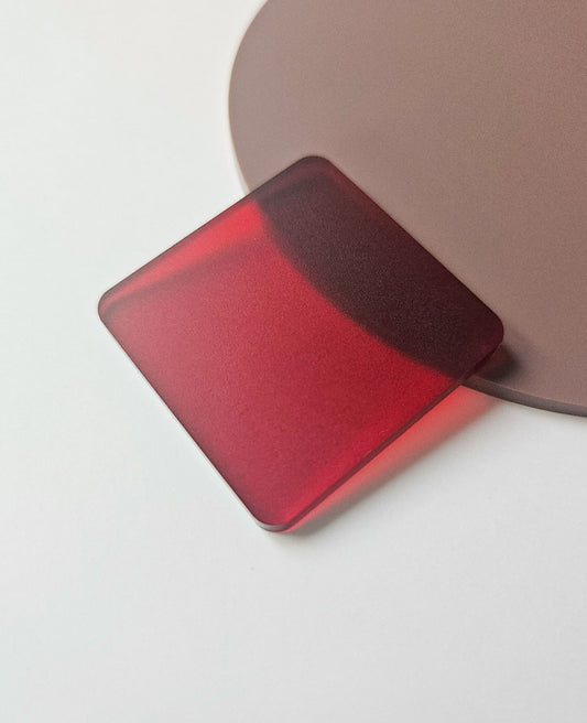 Mattiertes Acryl – Rot | Farbe 102