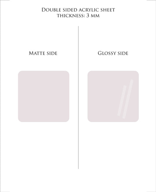 30 x 48.3 cm (Glowforge size) LIGHT PURPLE plexiglass acrylic sheet COLOR 011 | Pastel Acrylic Sheets | 3mm acrylic | Premium Acrylic