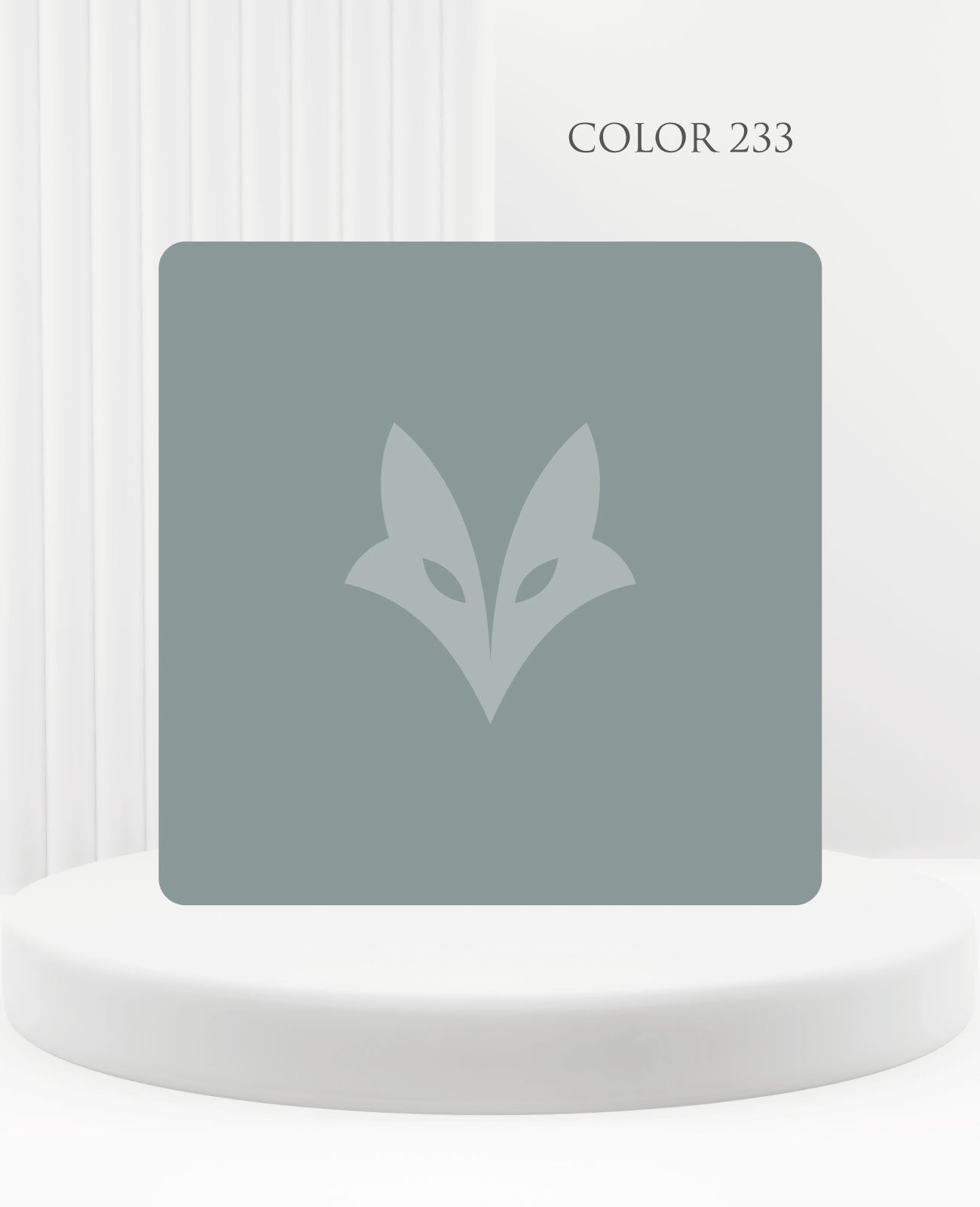 29 x 21 cm GRAY plexiglass acrylic sheet COLOR 233 | Pastel Acrylic Sheets | 3mm acrylic | Premium Acrylic