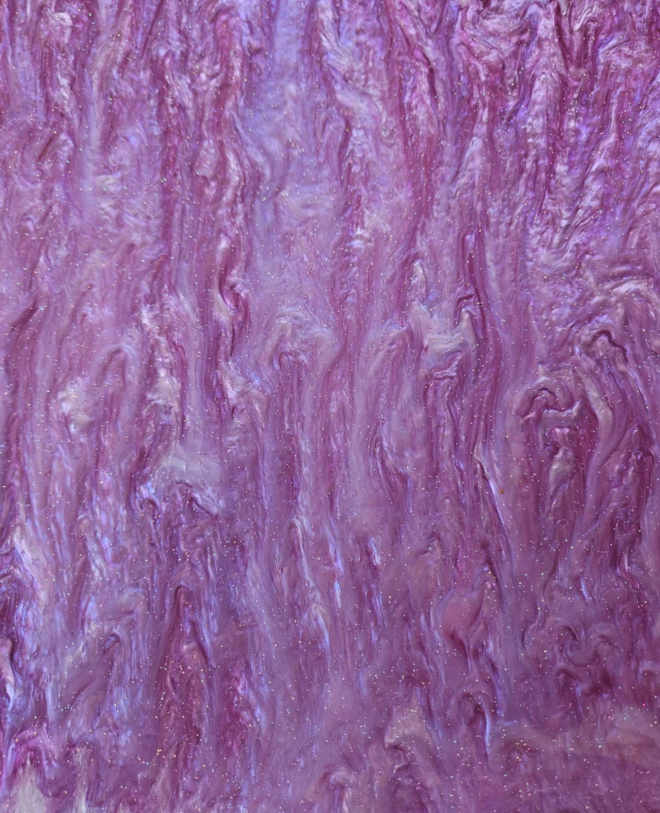 LILA Marmorierte Glitzer-Acrylplatte 3 mm – Guss-PMMA für Laserschneiden & Glowforge