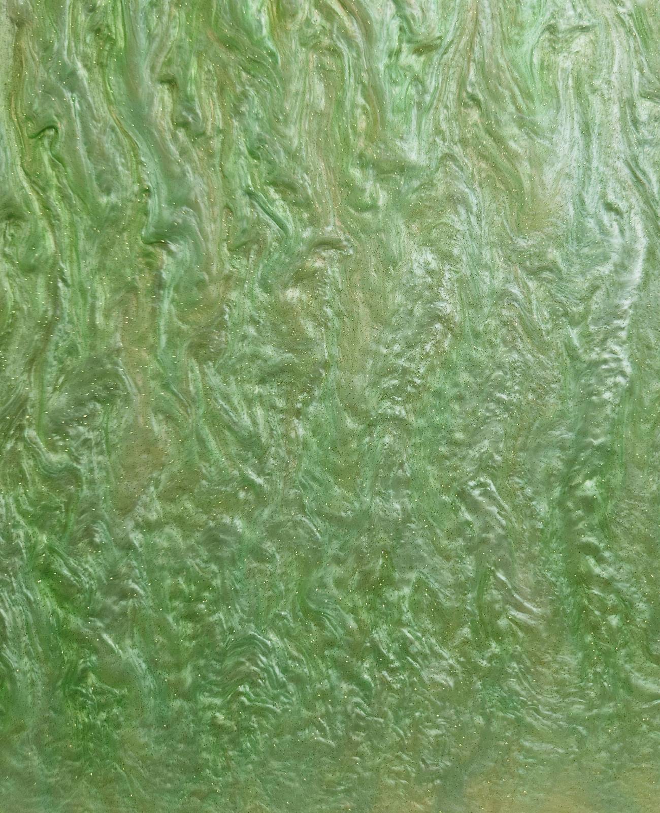 VERT Plaques en acrylique marbré avec paillettes | Feuilles d'acrylique pastel | Acrylique 3 mm | Acrylique premium