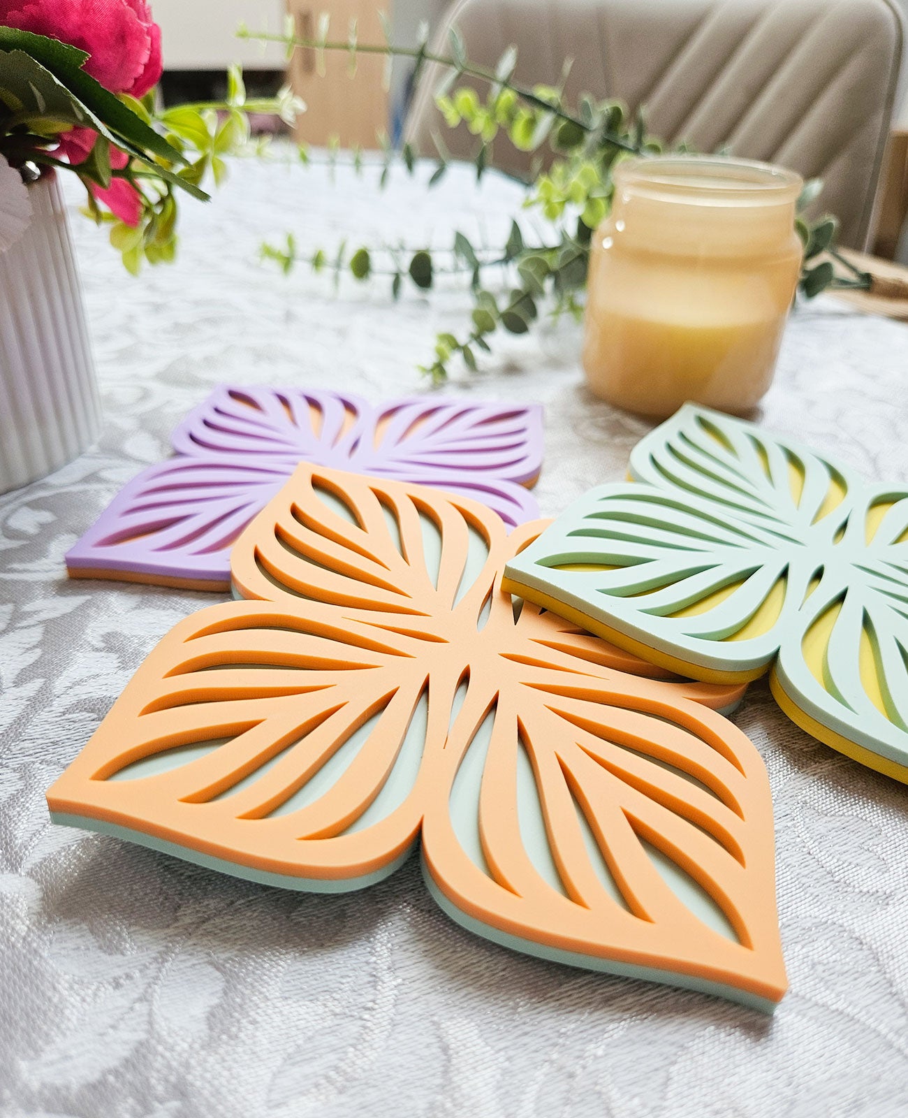 29 x 21 cm PEACH plexiglass acrylic sheet COLOR E17 | Pastel Acrylic Sheets | 3mm acrylic | Premium Acrylic