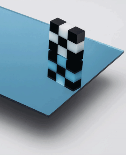 Mirror acrylic sheets 3mm for Laser Cutting and Glowforge