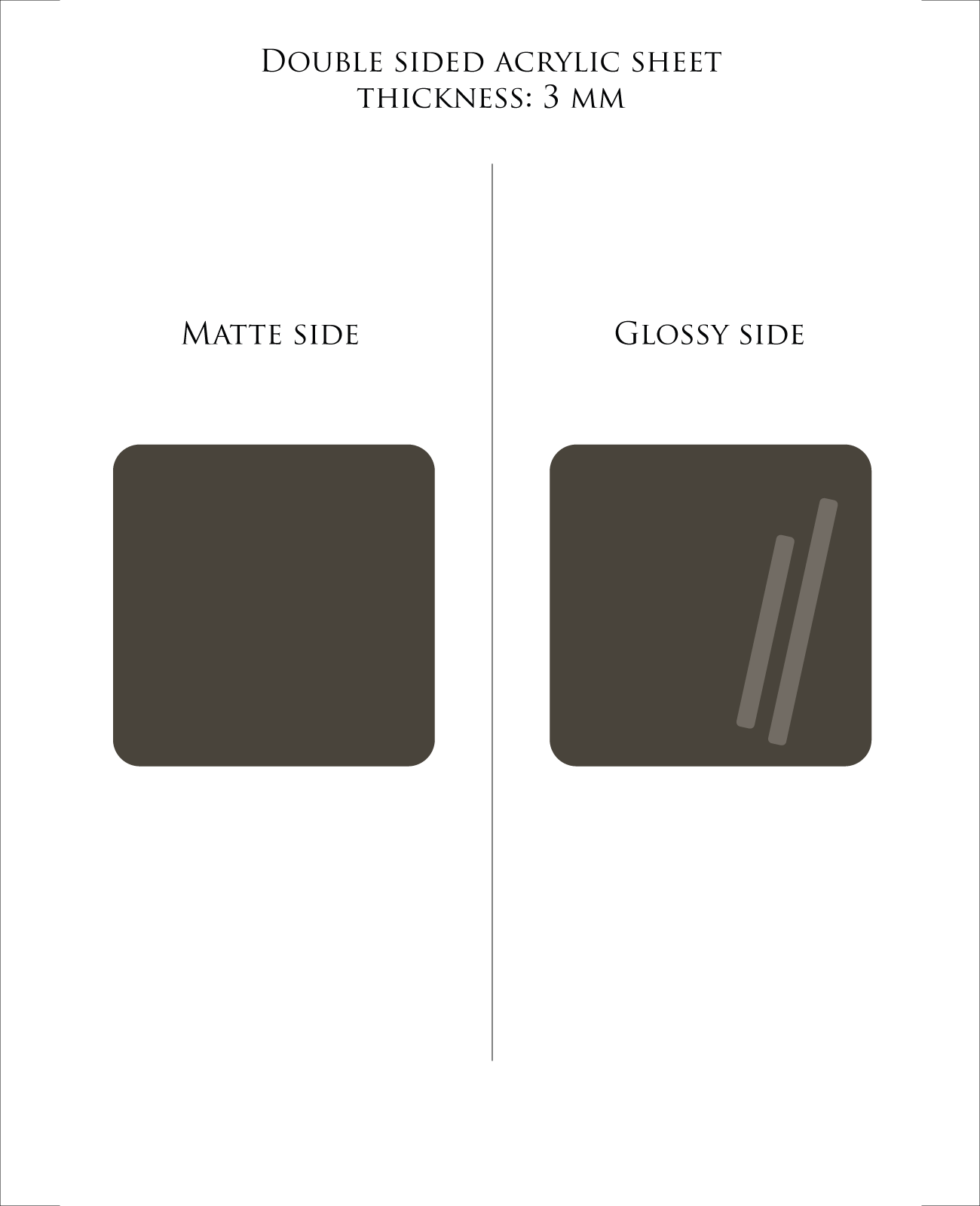 CEDAR Pastel Acrylic Sheet 3mm – Cast PMMA for Laser Cutting & Glowforge