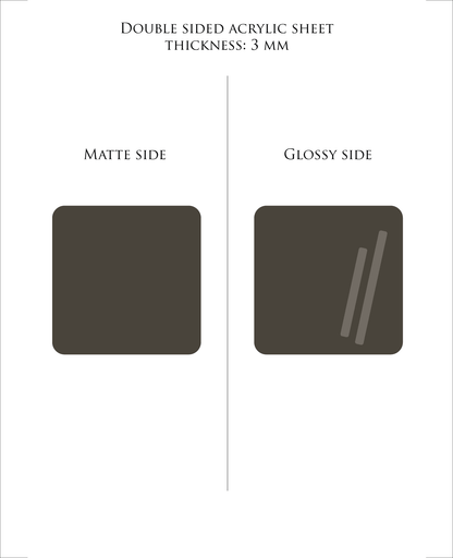 CEDAR Pastel Acrylic Sheet 3mm – Cast PMMA for Laser Cutting & Glowforge