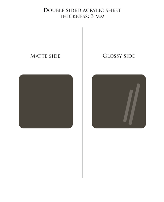 CEDAR Pastel Acrylic Sheet 3mm – Cast PMMA for Laser Cutting & Glowforge