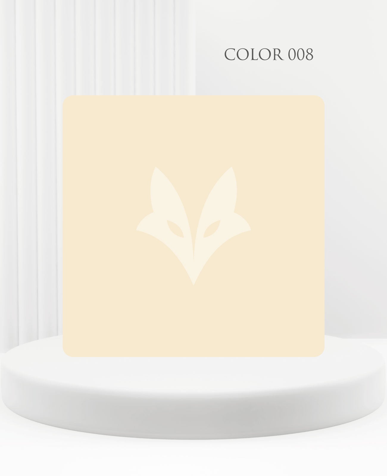 Feuille d'acrylique plexiglas MOCCASIN couleur 008 | Feuilles d'acrylique pastel | Acrylique 3 mm | Acrylique premium