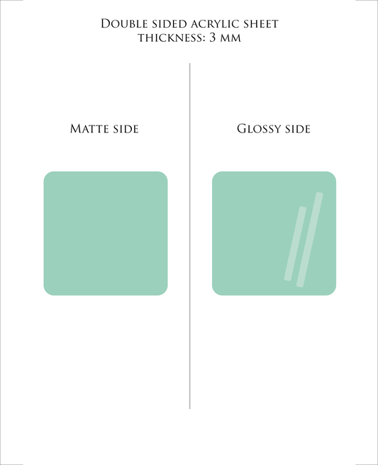 TÜRKIS Pastell-Acrylplatte 3 mm – Guss-PMMA für Laserschneiden & Glowforge