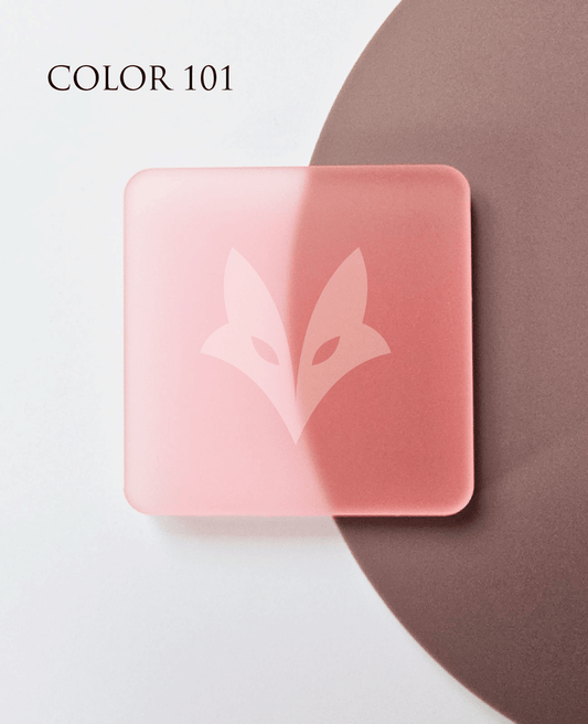 Mattiertes Acryl – Rosa | Farbe 101