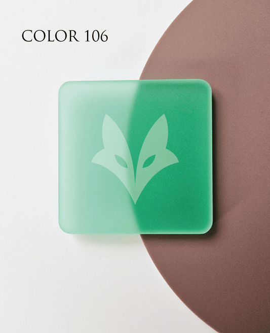 Mattiertes Acryl – Grün | Farbe 106