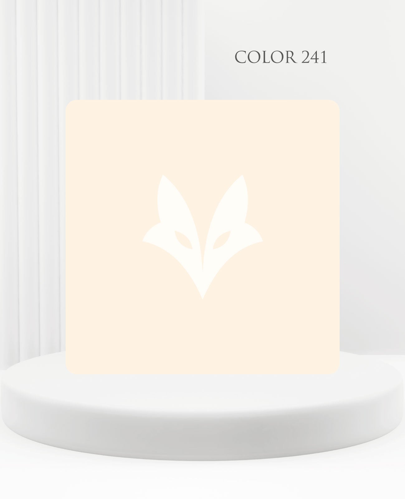 29 x 21 cm VANILLA plexiglass acrylic sheet COLOR 241 | Pastel Acrylic Sheets | 3mm acrylic | Premium Acrylic