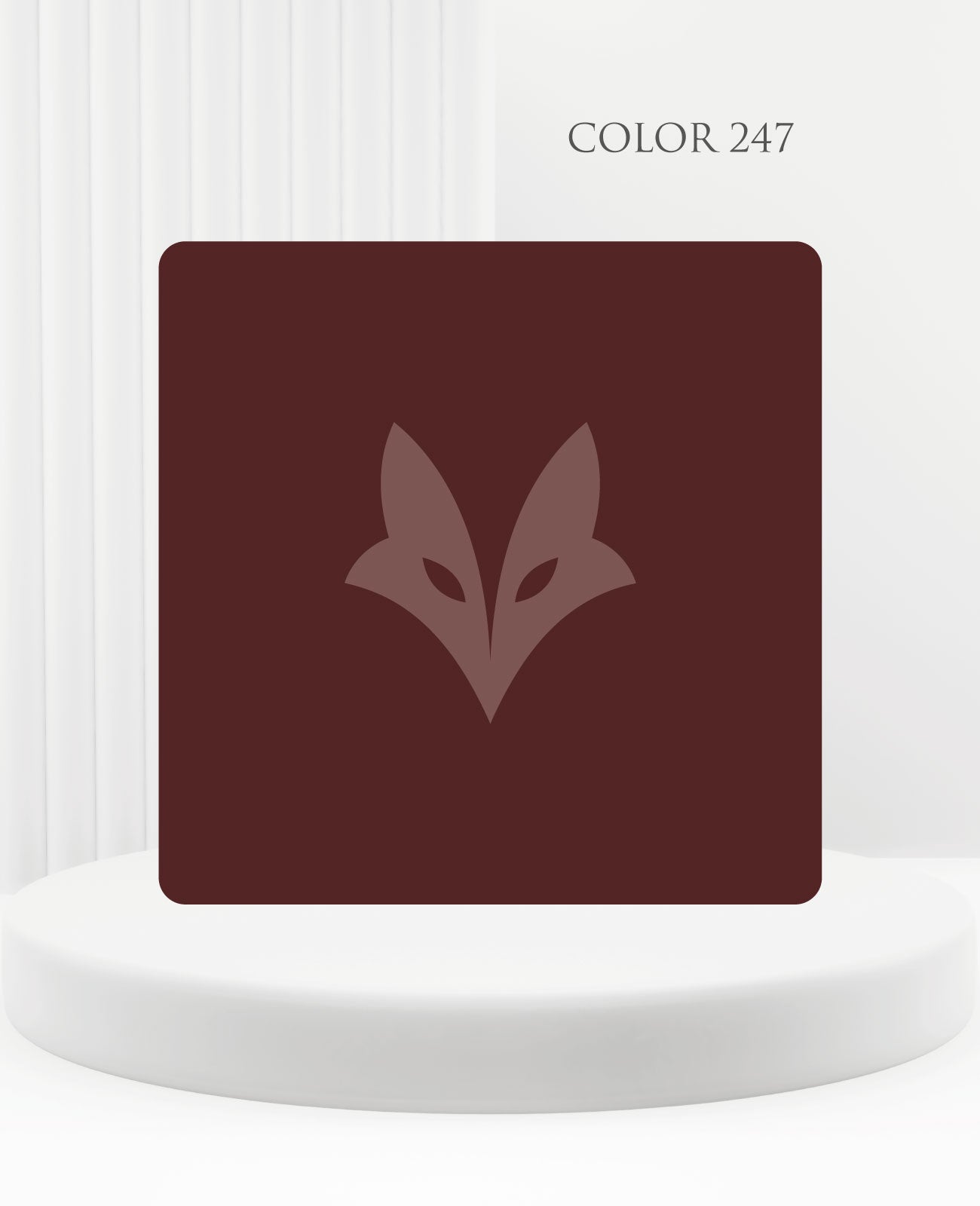MAROON dark red pastel acrylic sheet 3mm for laser cutting and Glowforge