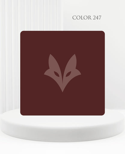 MAROON dark red pastel acrylic sheet 3mm for laser cutting and Glowforge