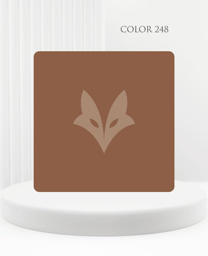 SIENNA brown pastel acrylic sheet 3mm for laser cutting and Glowforge