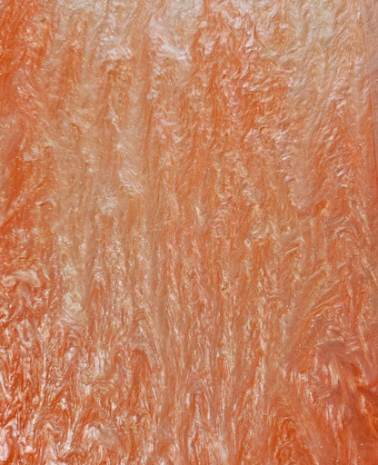 ORANGE Marmorierte Glitzer-Acrylplatte 3 mm – Guss-PMMA für Laserschneiden & Glowforge