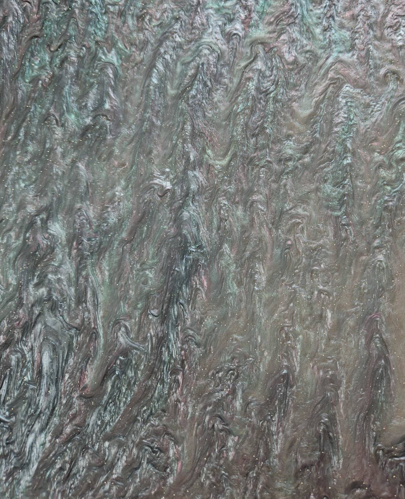 GRAU-ROSA Marmorierte Glitzer-Acrylplatte 3 mm – Guss-PMMA für Laserschneiden & Glowforge