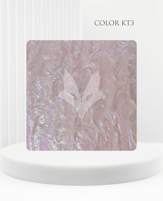 LIGHT PINK Marbled Glitter Acrylic Sheet 3mm – Cast PMMA for Laser Cutting & Glowforge