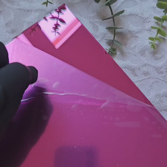 mirror acrylic sheets 3mm for Laser Cutting and Glowforge