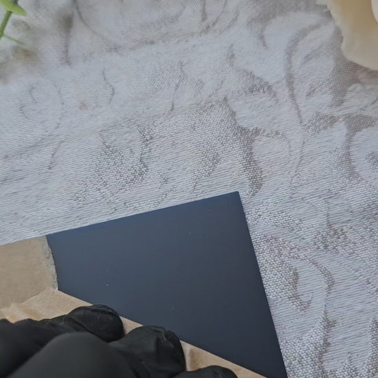 Indigo blue pastel acrylic sheet 3mm for laser cutting and Glowforge
