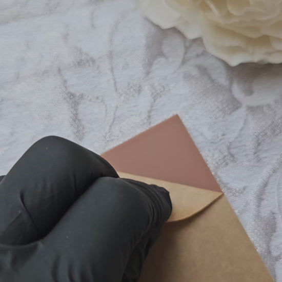SIENNA brown pastel acrylic sheet 3mm for laser cutting and Glowforge