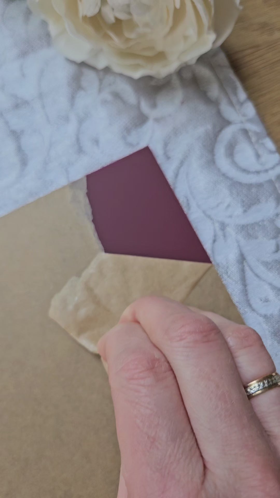 MAROON dark red pastel acrylic sheet 3mm for laser cutting and Glowforge